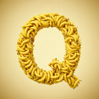 Bananas 2 — litera Q (wariant 2)