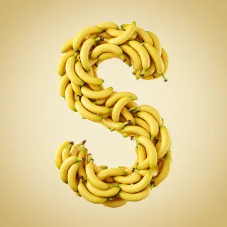 Bananas 2 — litera S (wariant 2)