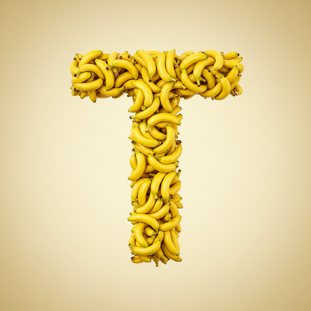 Bananas 2 — litera T (wariant 2)