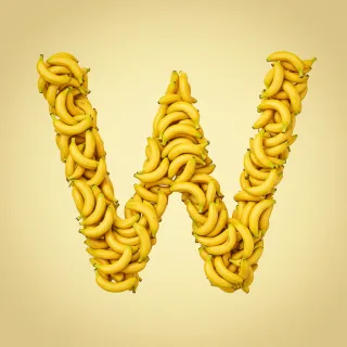 Bananas 2 — litera W