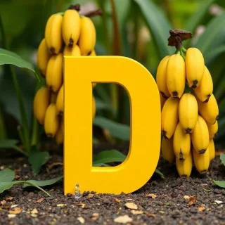 Bananas — litera D