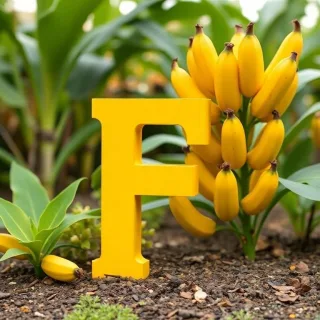 Bananas — litera F