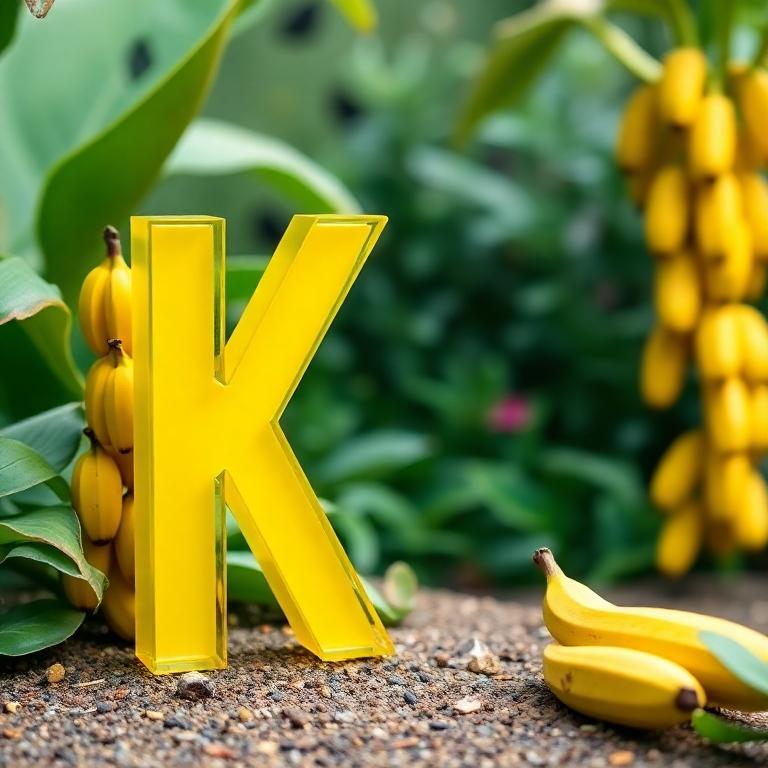 Bananas — litera K