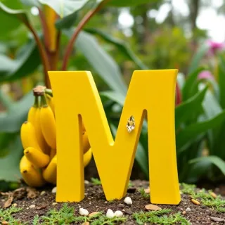 Bananas — litera M