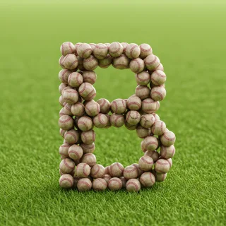 Baseballs — litera B