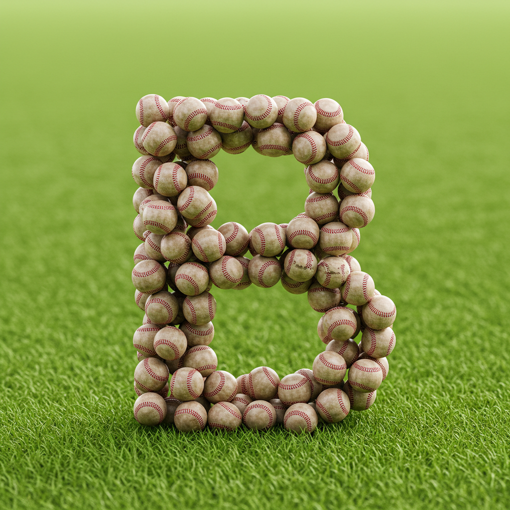 Baseballs — litera B