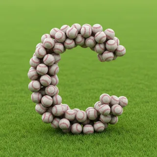 Baseballs — litera C
