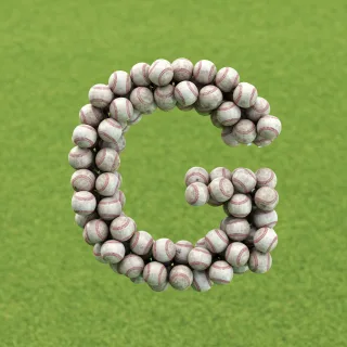 Baseballs — litera G