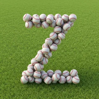 Baseballs — litera Z