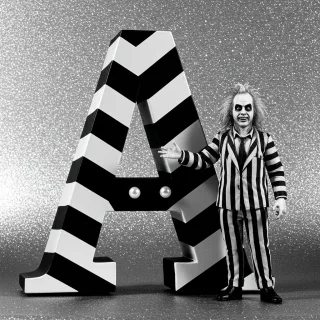 Beetlejuice — litera A (wariant 2)