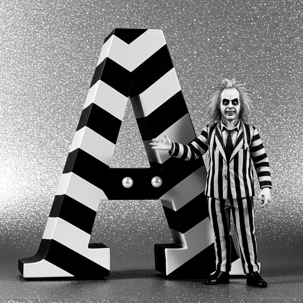 Beetlejuice — litera A (wariant 2)