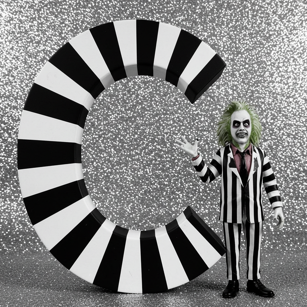Beetlejuice — litera C (wariant 2)