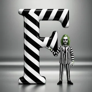 Beetlejuice — litera F