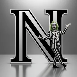Beetlejuice — litera N