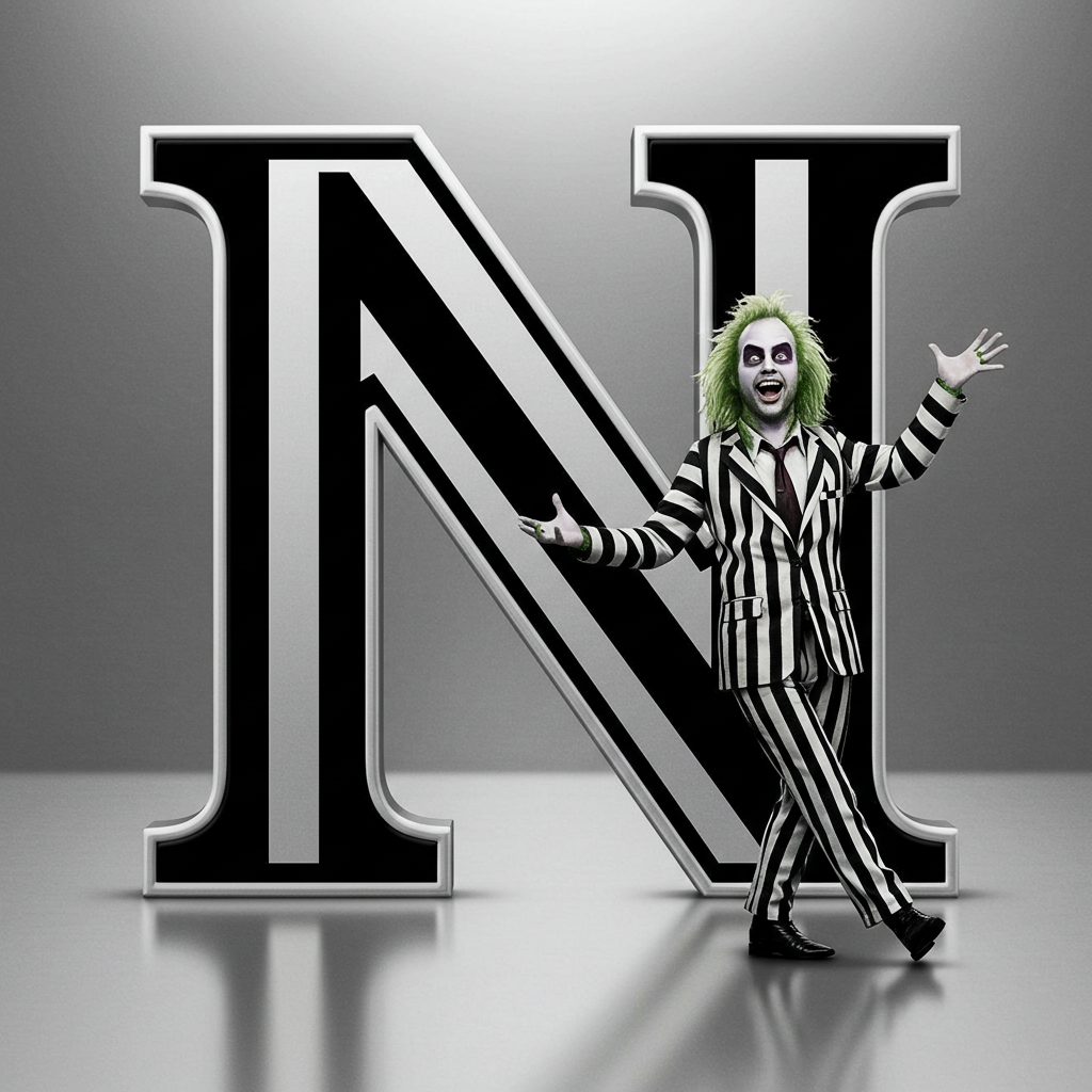 Beetlejuice — litera N