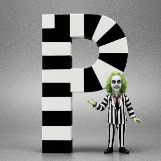 Beetlejuice — litera P