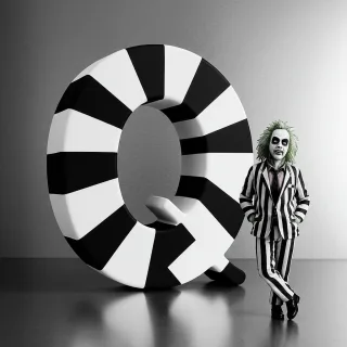Beetlejuice — litera Q