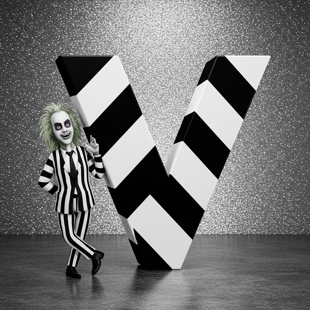 Beetlejuice — litera V