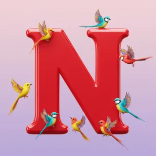 Birds — litera N