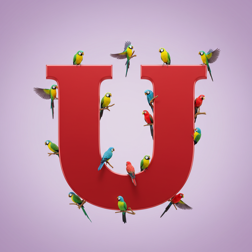 Birds — litera U