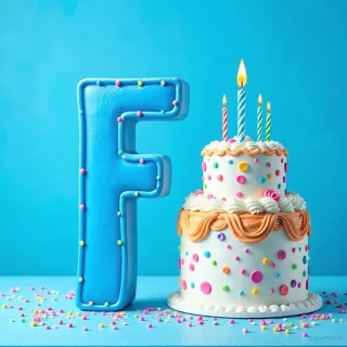 Birthday — litera F
