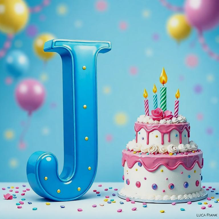 Birthday — litera J