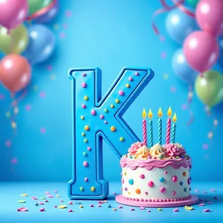 Birthday — litera K