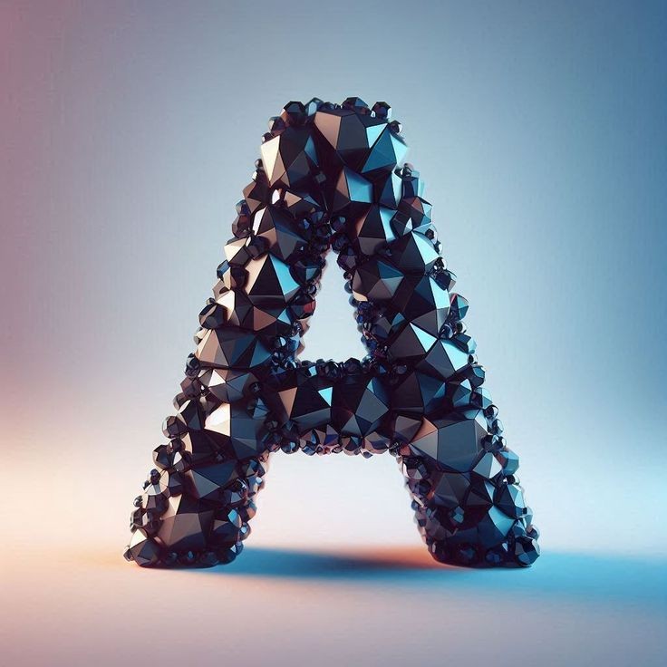 Black crystal — litera A