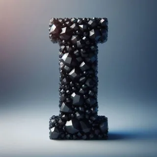 Black crystal — litera I