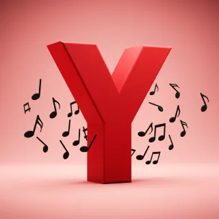 Black music notes 2 — litera Y