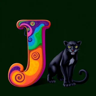 Black panthers — litera J