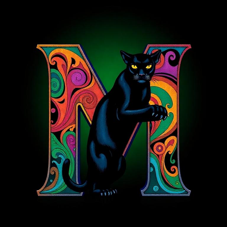 Black panthers — litera M