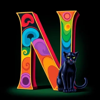 Black panthers — litera N