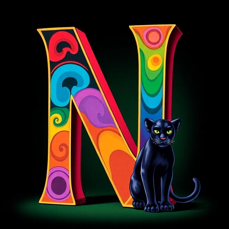 Black panthers — litera N