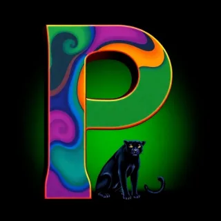 Black panthers — litera P