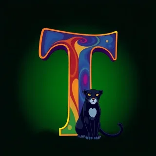 Black panthers — litera T