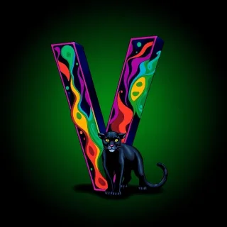 Black panthers — litera V