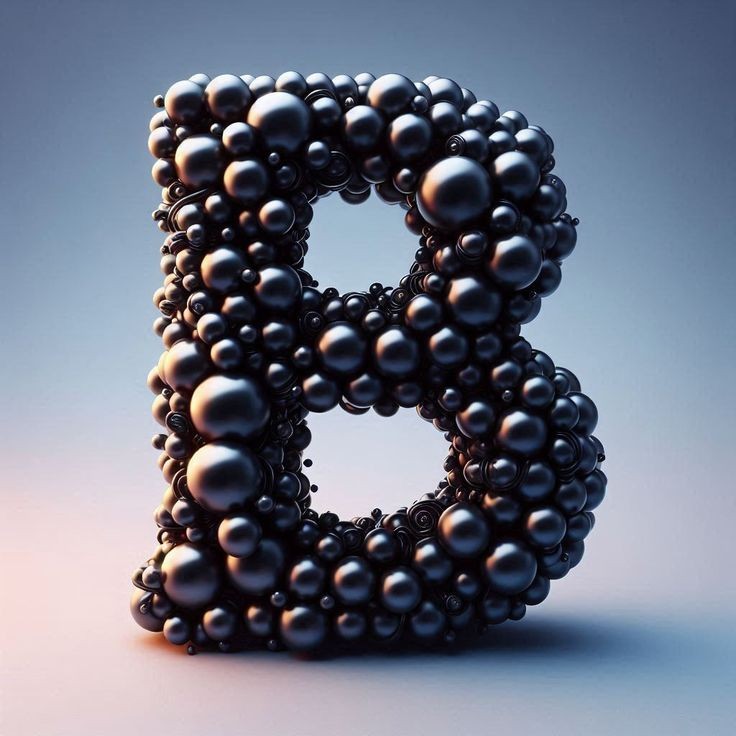 Black pearls — litera B