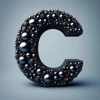Black pearls — litera C