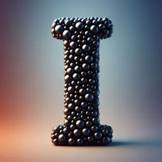 Black pearls — litera I