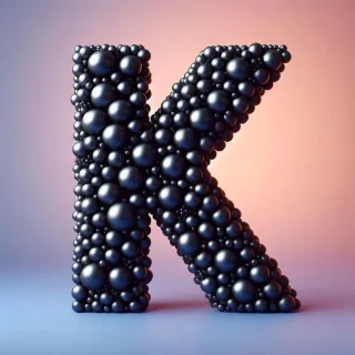 Black pearls — litera K