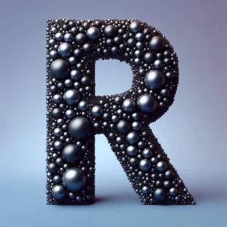 Black pearls — litera R