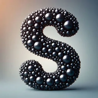 Black pearls — litera S