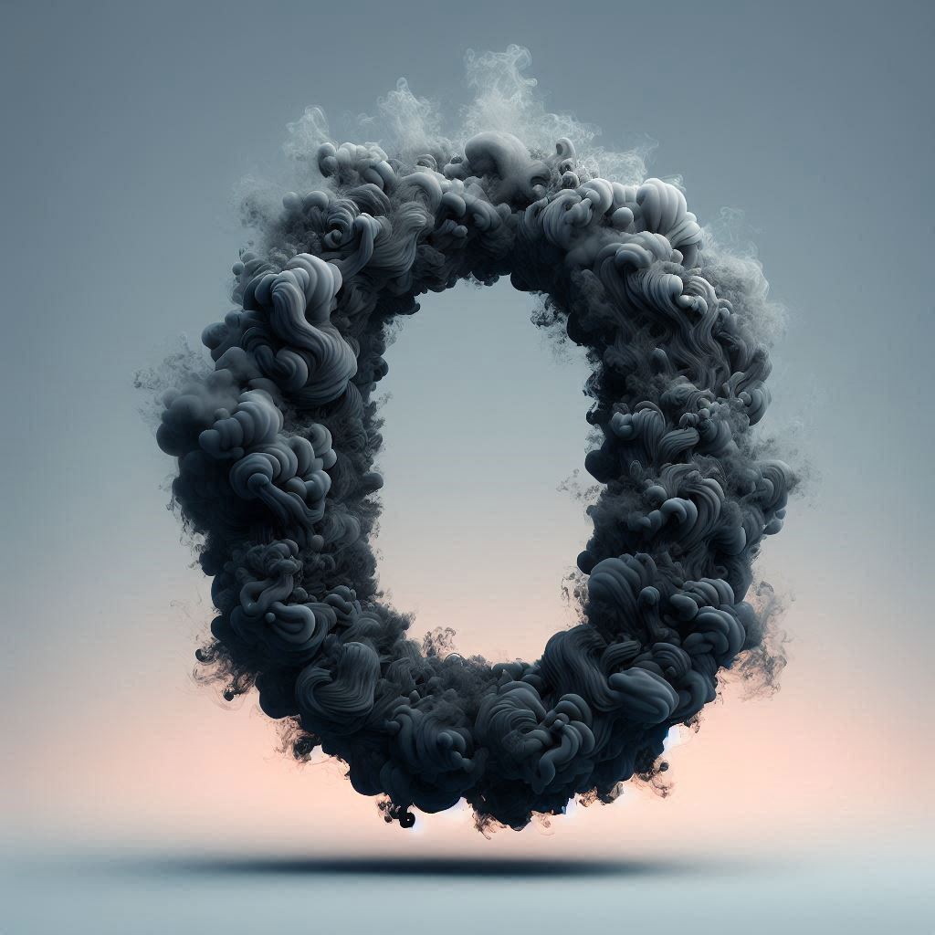 Black smoke — litera O