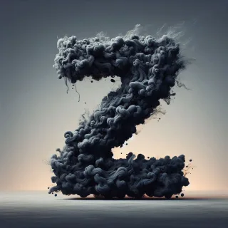 Black smoke — litera Z