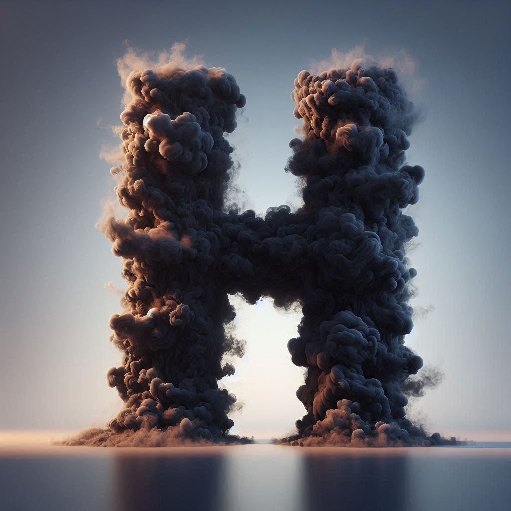 Black smoke — litera H