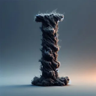 Black smoke — litera I