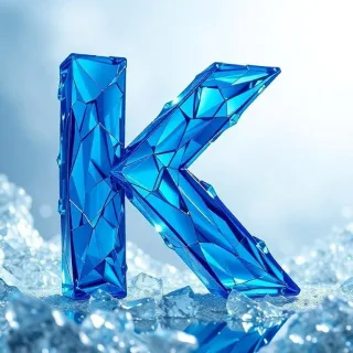 Blue crystal 2 — litera K
