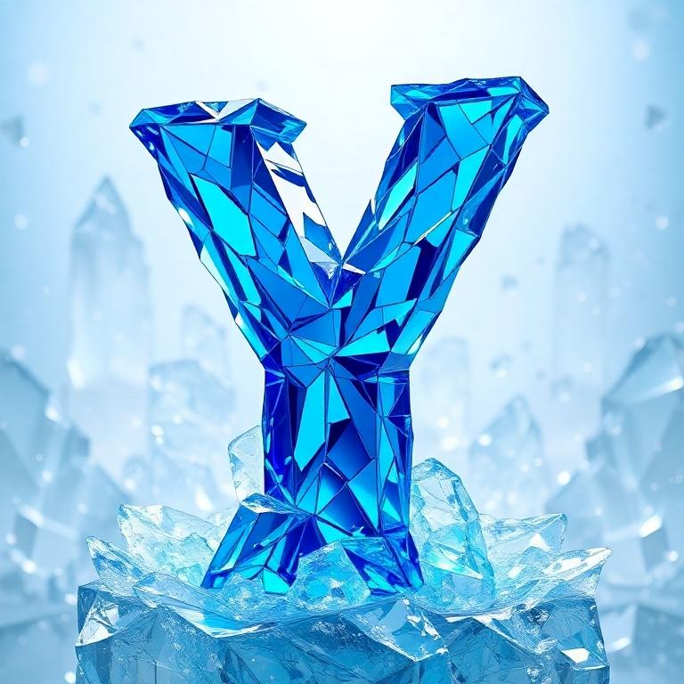 Blue crystal 2 — litera Y