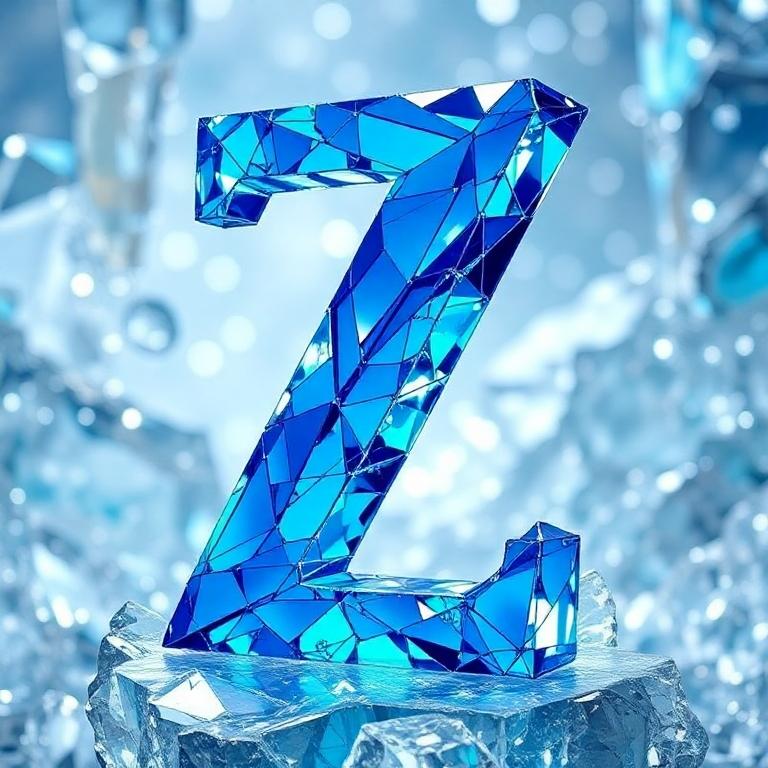 Blue crystal 2 — litera Z